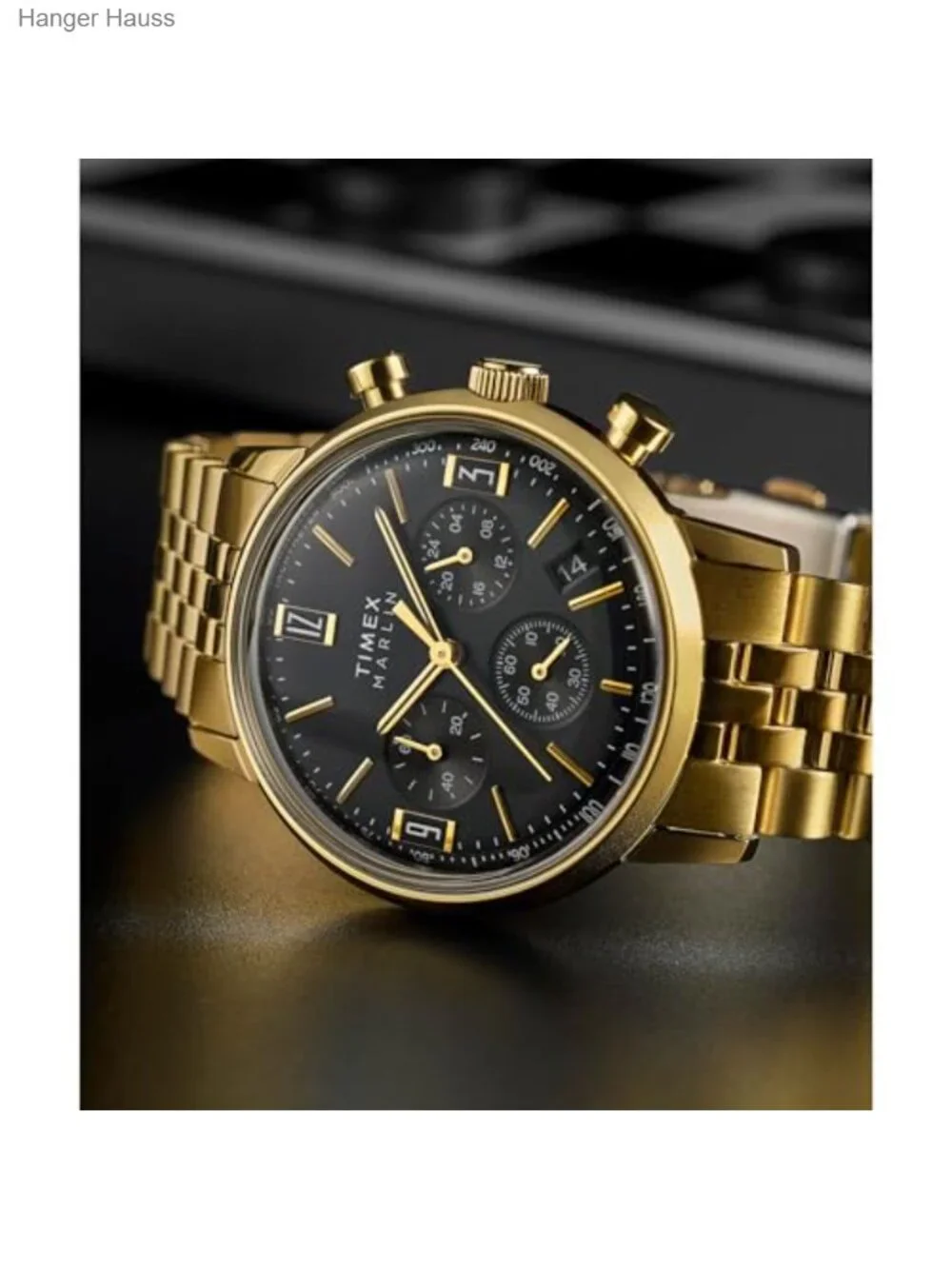 Timex Marlin Chronograph Tachymeter 40mm Stainless Steel Men's Analog Watch